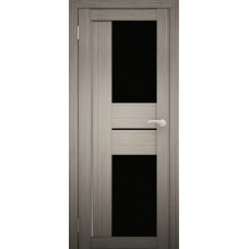 Дверь межкомнатная "Амати 22" чёрное стекло