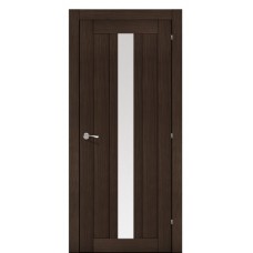 Дверь межкомнатная "Трио" (частично остеклённая с 1-м стеклом)