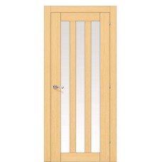 Дверь межкомнатная "Трио" (частично остеклённая с 3-мя стёклами)